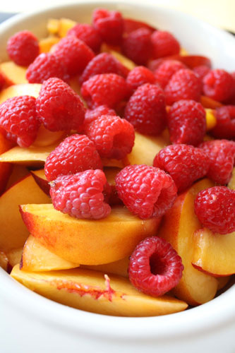 Peach-Raspberry-Crisp