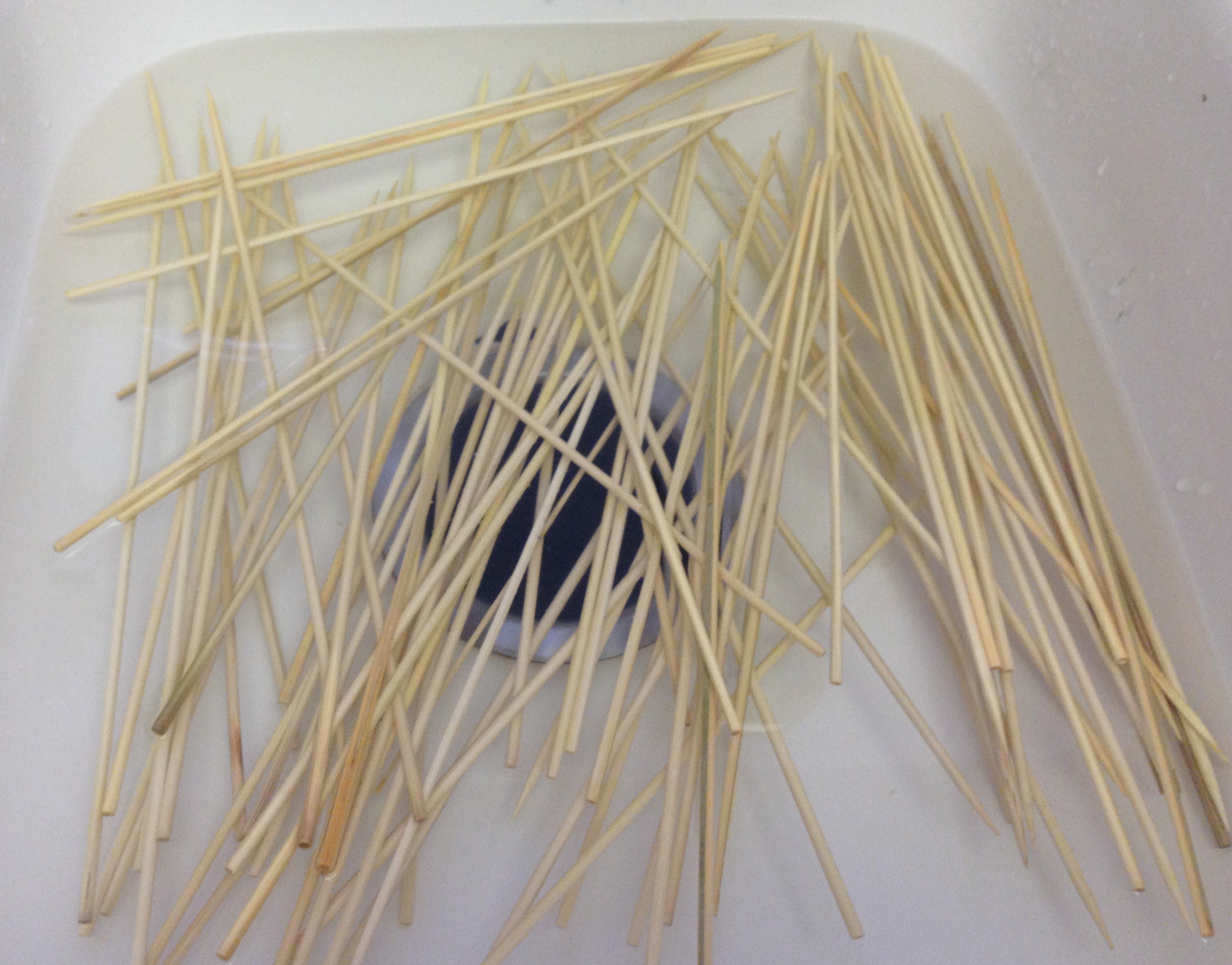 Soak bamboo skewers