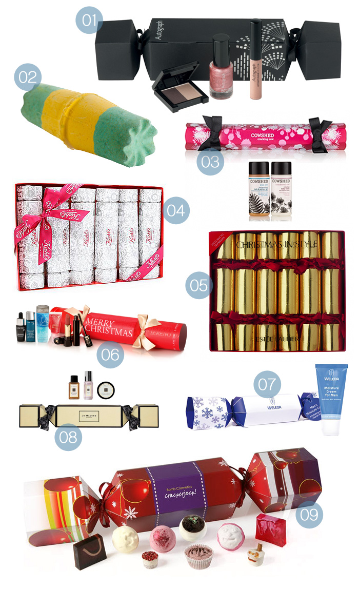 beauty christmas crackers