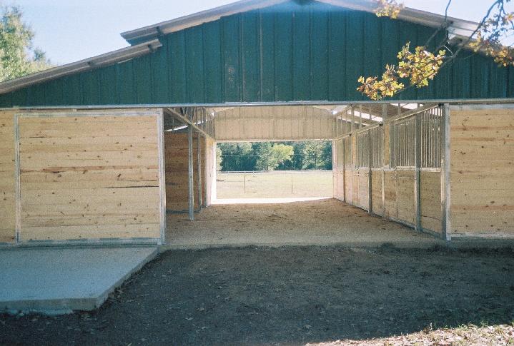 CUSTOM BARNS-CUSTOM INTERIORS