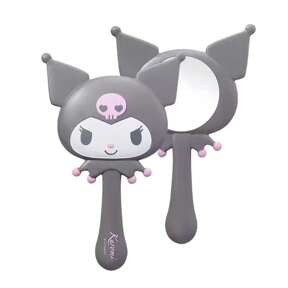 Miniso Sanrio Characters Kuromi Cartoon Cute Handheld Makeup Mirror Portable Lovely Girls Cosmetic Mirror