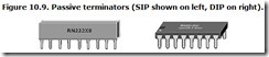 Figure 10.9. Passive terminators