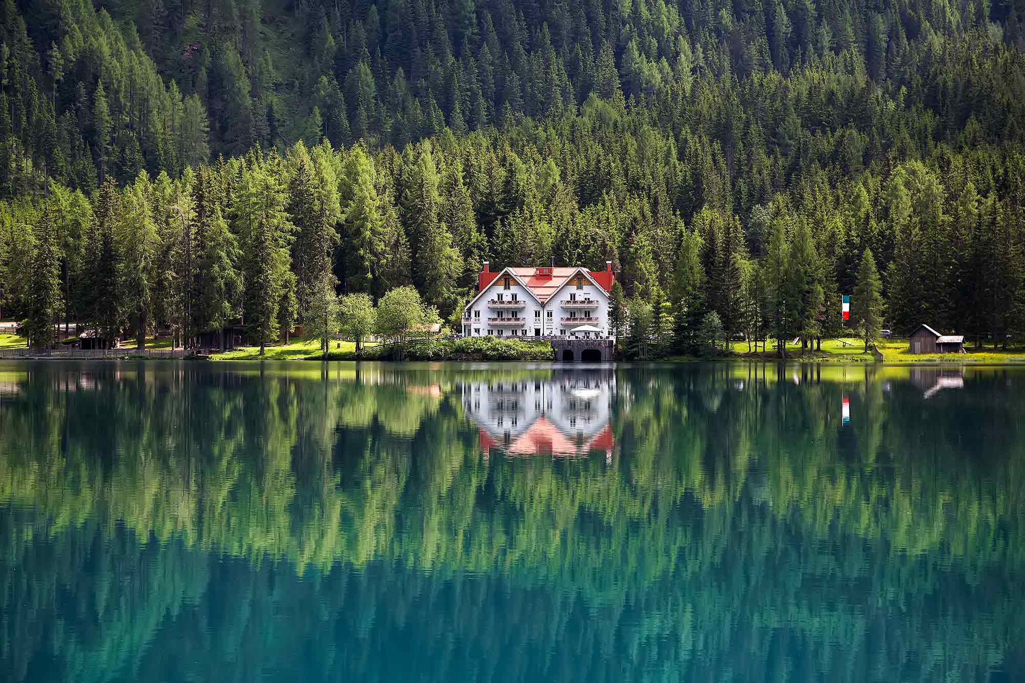 Antholzer See in South Tyrol, Italy. © Ulli Maier & Nisa Maier