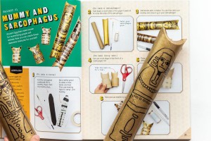 EPIC CARDBOARD ADVENTURES: This project book shows you how to make different craft ideas all using various types of cardboard. It is inexpensive, reuses and is just plain fun!