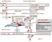 Shah Alam Map