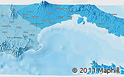 Political 3D Map of Atimonan