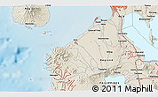 Shaded Relief 3D Map of Dasmariñas