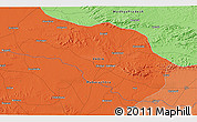 Political 3D Map of Shirpur