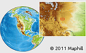 Physical Location Map of Tatum