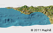 Satellite Panoramic Map of Fiuzzi