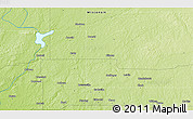 Physical 3D Map of Eidsvold