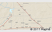 Shaded Relief 3D Map of Eidsvold