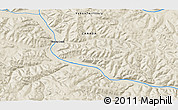 Shaded Relief 3D Map of Thistle Creek