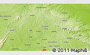 Physical 3D Map of Mampong