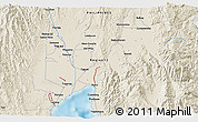 Shaded Relief 3D Map of Maco