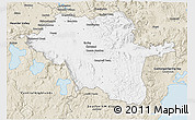 Classic Style 3D Map of North Midlands