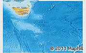 Political Shades Panoramic Map of Tasmania