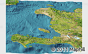 Satellite 3D Map of Haiti