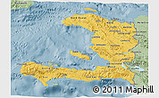 Savanna Style 3D Map of Haiti