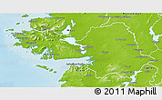 Physical 3D Map of Galway