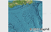 Satellite Panoramic Map of Tokai