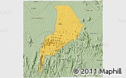 Savanna Style 3D Map of Takum