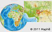 Physical Location Map of Takum