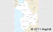 Classic Style Simple Map of Region 12