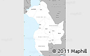 Gray Simple Map of Region 12