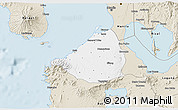 Classic Style 3D Map of Cavite