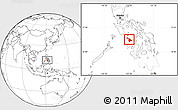 Blank Location Map of Aklan