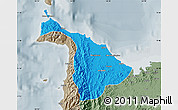 Political Map of Aklan, semi-desaturated