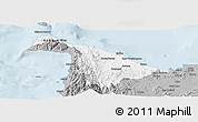 Gray Panoramic Map of Aklan