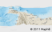 Shaded Relief Panoramic Map of Aklan