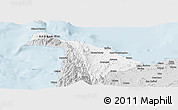 Silver Style Panoramic Map of Aklan