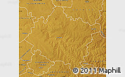 Physical Map of KROONSTAD