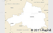 Classic Style Simple Map of BEAUFORT WEST