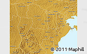 Physical 3D Map of Masaka