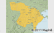 Savanna Style 3D Map of Masaka