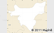 Classic Style Simple Map of Greenwich