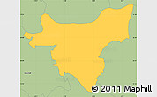 Savanna Style Simple Map of Greenwich