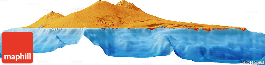 Political Horizon Map of Hawaii County