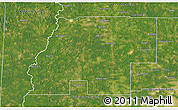 Satellite 3D Map of Beauregard Parish