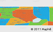 Political Panoramic Map of Livingston Parish