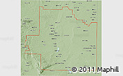 Savanna Style 3D Map of ZIP codes starting with 882