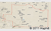 Classic Style Panoramic Map of ZIP codes starting with 882