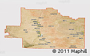 Satellite Panoramic Map of ZIP codes starting with 882, cropped outside