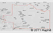 Silver Style Panoramic Map of ZIP codes starting with 882