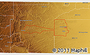 Physical 3D Map of ZIP code 88250