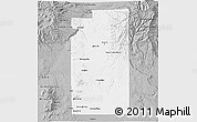 Gray 3D Map of Santa Fe County